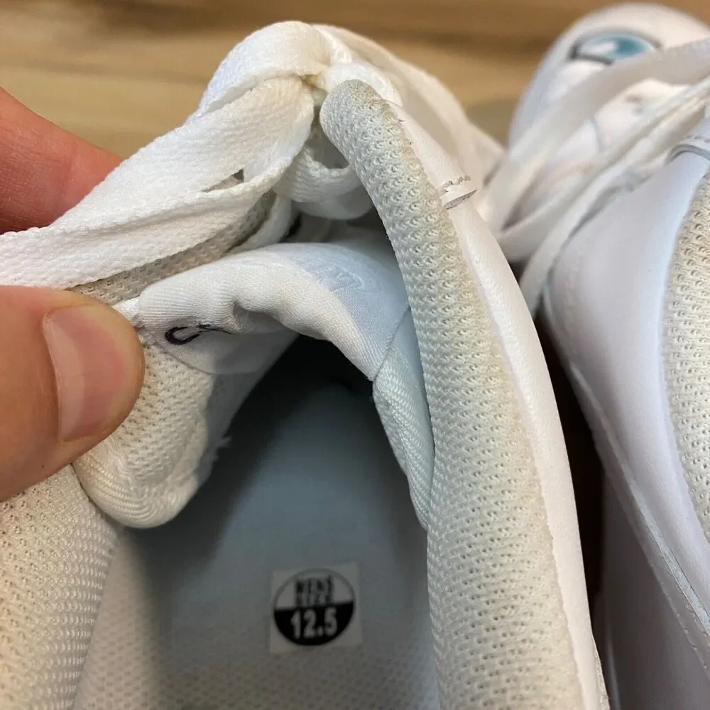 Philadelphia Eagles Sneakers Nike Air Force 1 Mens 12.5 Player Worn‎ NFL Charity